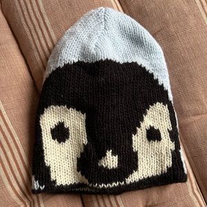 Tibi penguin knit hat